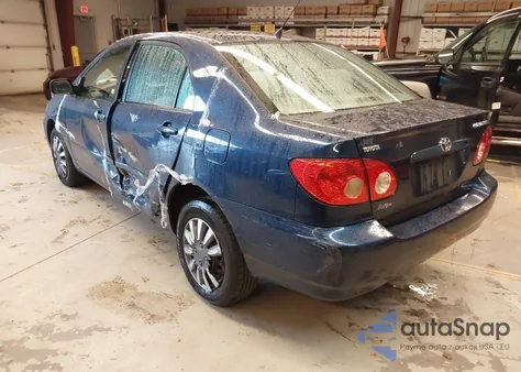 2007 Toyota Corolla Le from USA, damaged, VIN 2T1BR32E57C831258